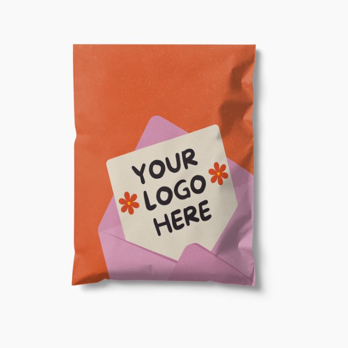18” x 14” Custom Biodegradable Poly Mailers