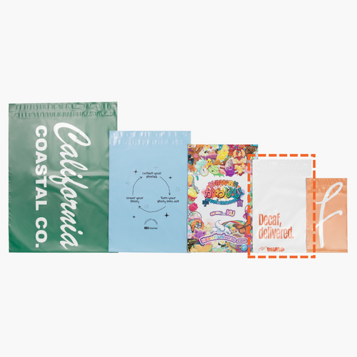 13” x 10” Custom Biodegradable Poly Mailers