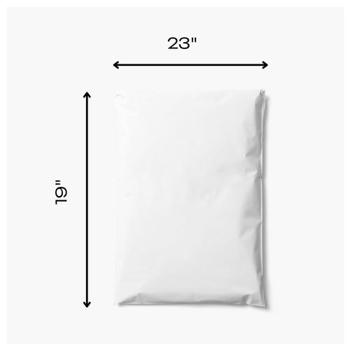 23” x 19” Custom Biodegradable Poly Mailers