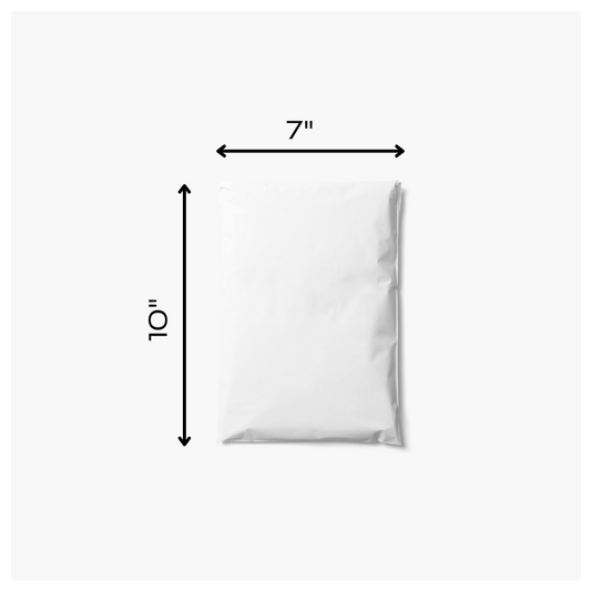 10” x 7” Custom Biodegradable Poly Mailers