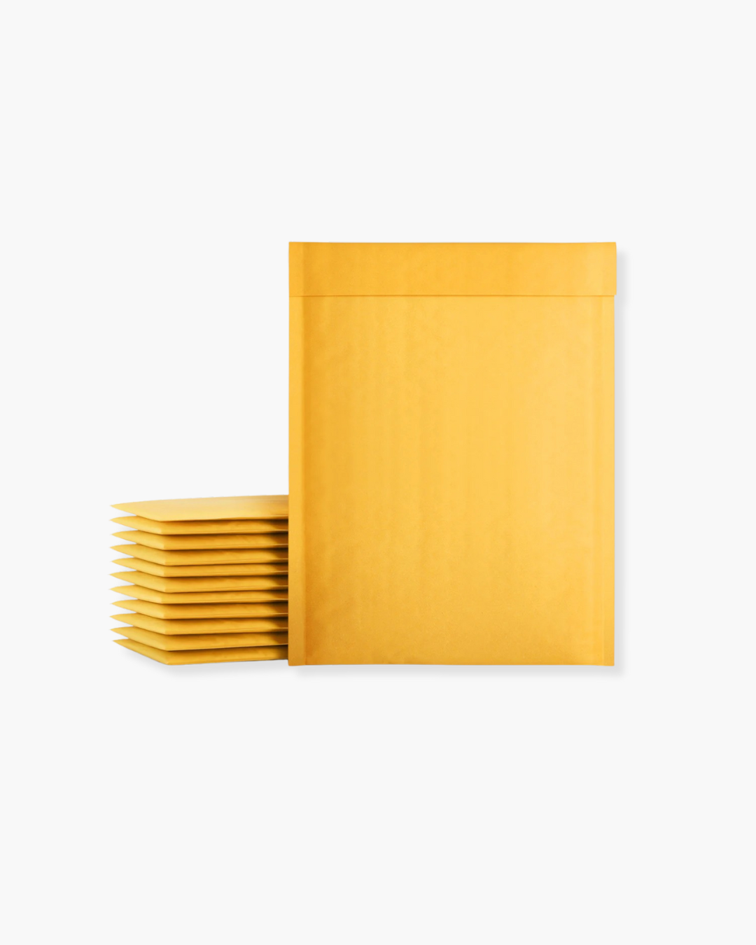 Yellow Kraft Bubble Mailers