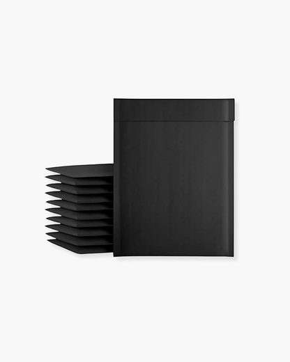 Black Kraft Bubble Mailers