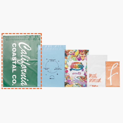 23” x 19” Custom Biodegradable Poly Mailers