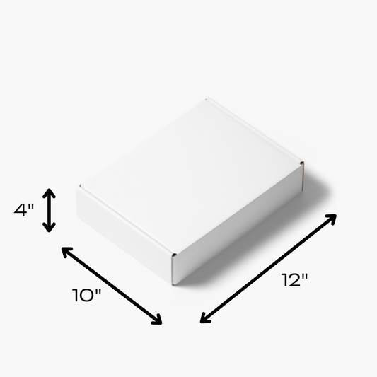 12" x 10" x 4" Custom Mailer Box