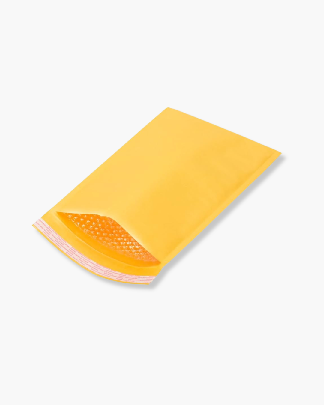 Yellow Kraft Bubble Mailers