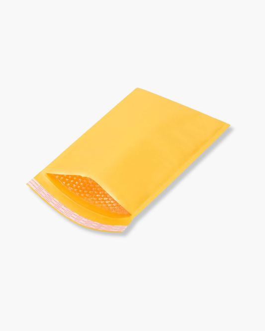 Yellow Kraft Bubble Mailers