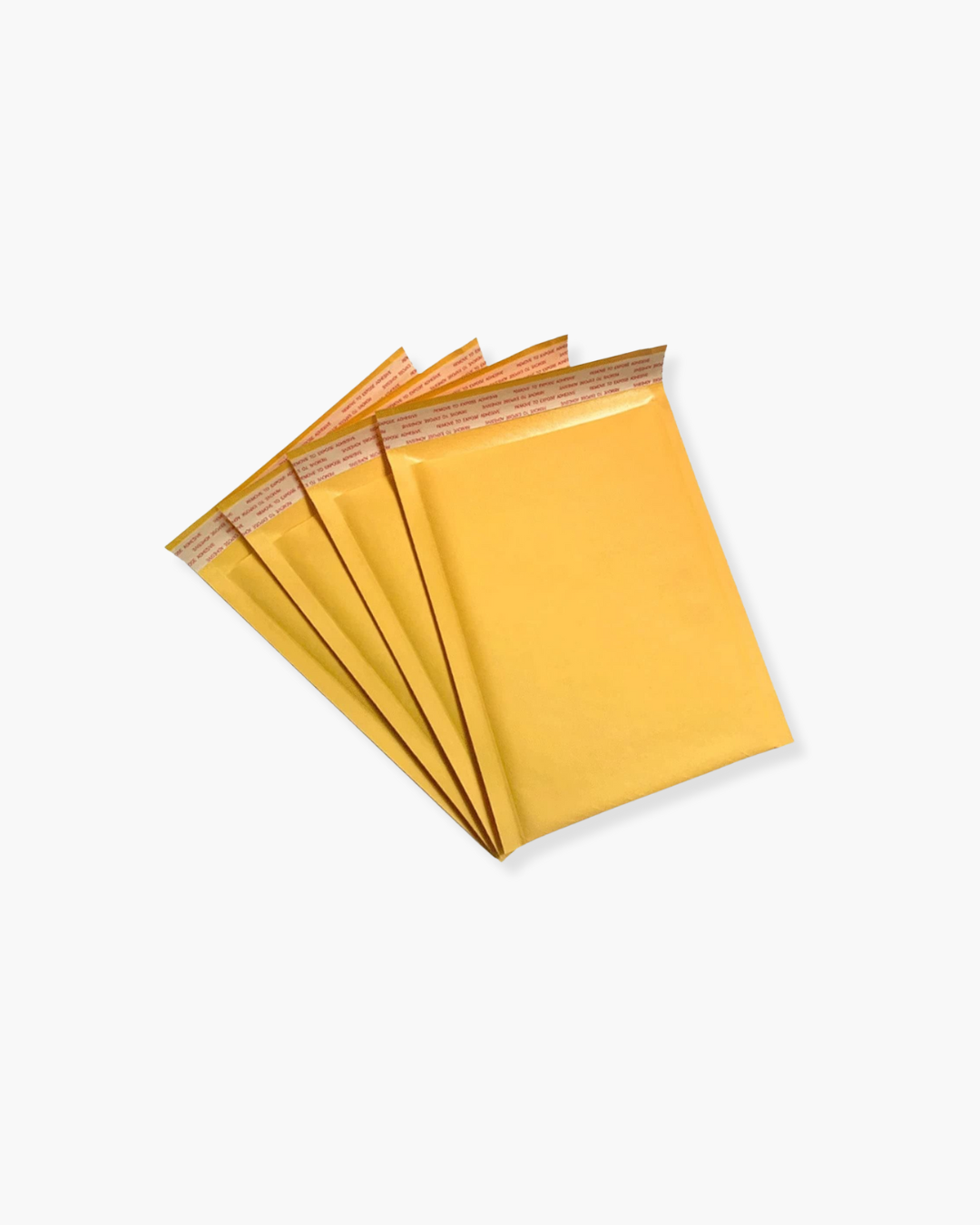 Yellow Kraft Bubble Mailers
